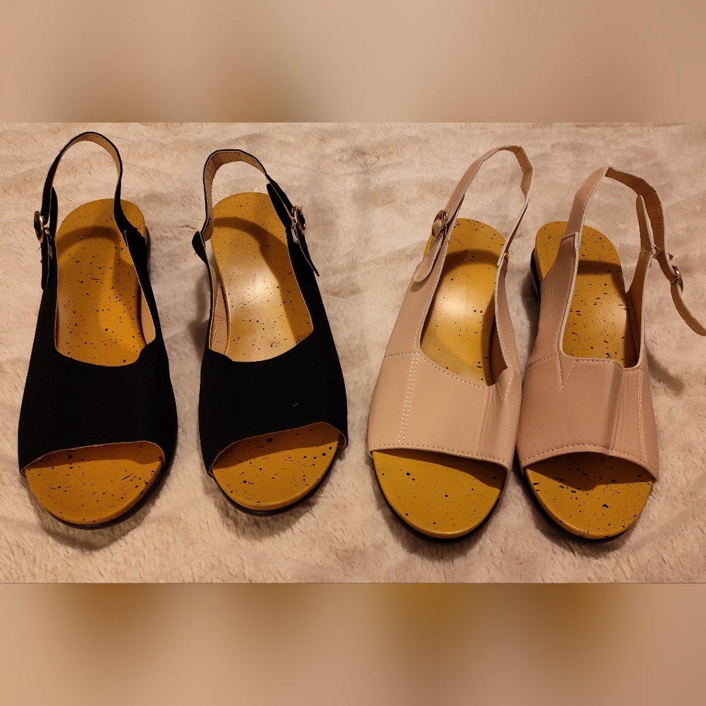NEW! 2 Pairs Of Dress Shoes Sz 41/10.5